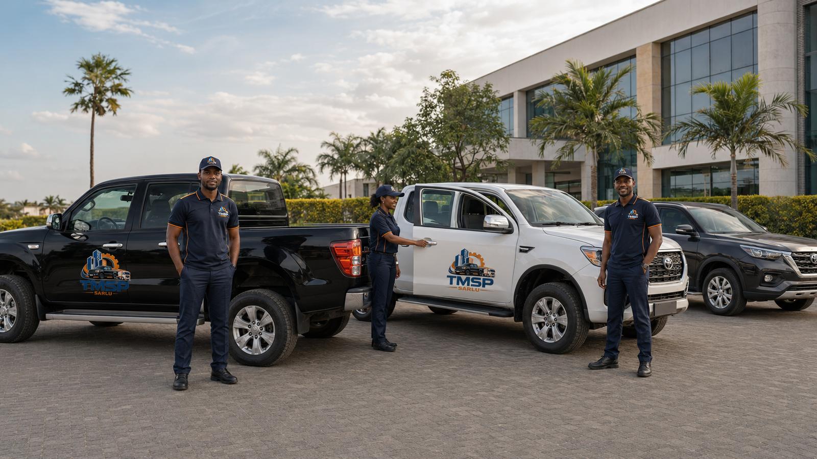 Flotte de véhicules TMSP SARLU